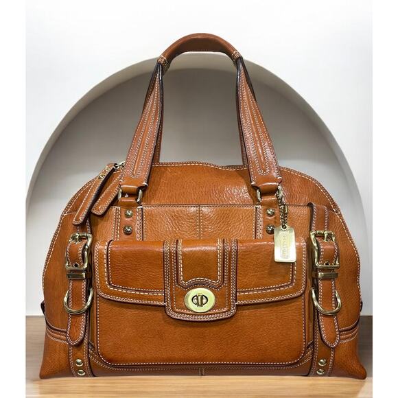 Y2K Coach 11085 Miranda Vintage Leather Satchel Bag - Picture 10 of 10